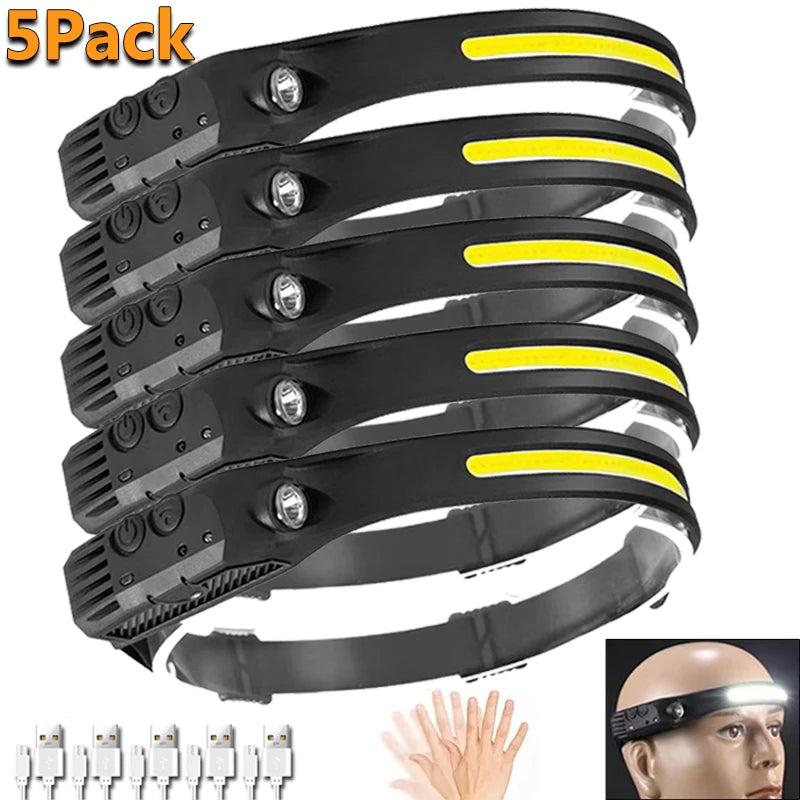 Premium Rechargeable LED Headlamp for Outdoor Adventures